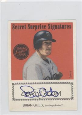 2004 Topps Cracker Jack - Secret Surprise Signatures #CJA-BG - Brian Giles