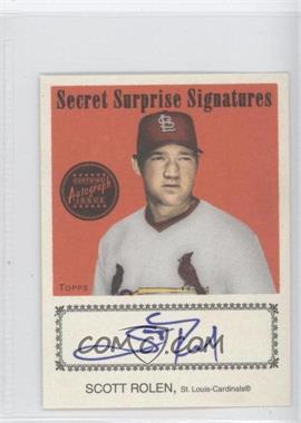 2004 Topps Cracker Jack - Secret Surprise Signatures #CJA-SR - Scott Rolen