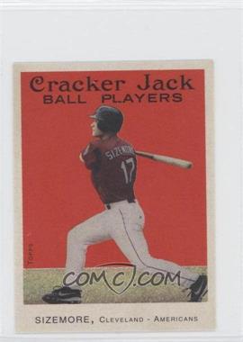 2004 Topps Cracker Jack - Stickers #185 - Grady Sizemore