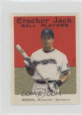 2004 Topps Cracker Jack - Stickers #195 - Rickie Weeks