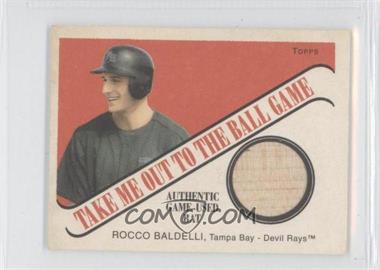 2004 Topps Cracker Jack - Take Me Out to the Ballgame Relics #TB-RB - Rocco Baldelli