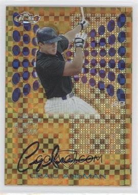 2004 Topps Finest - [Base] - Gold X-Fractor #111 - Craig Ansman /139