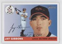 Jay Gibbons (Old Logo Blue Background)