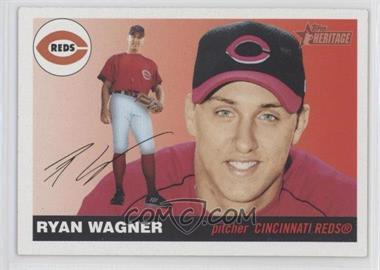 2004 Topps Heritage - [Base] #361.2 - Ryan Wagner (Red Background)