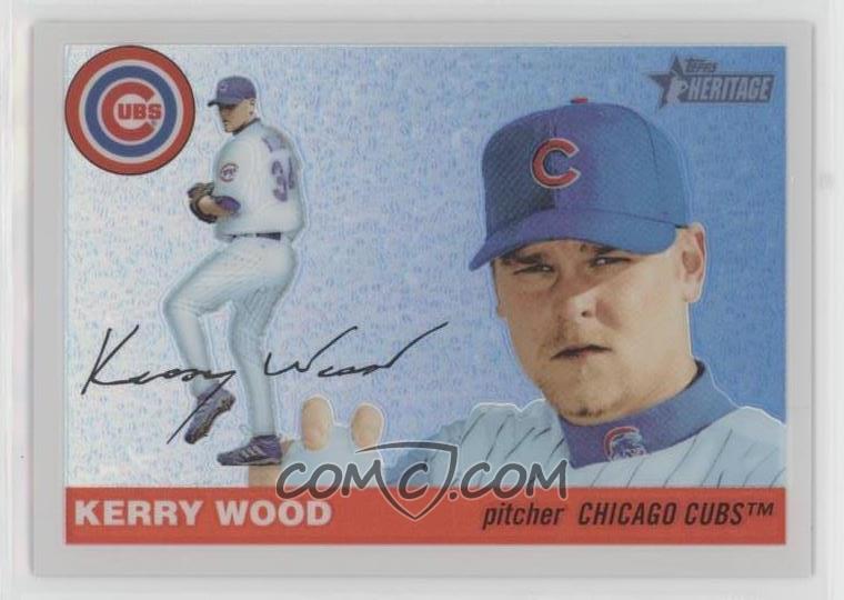 2004 Topps Heritage - Chrome - Refractor #THC23 - Kerry Wood /555
