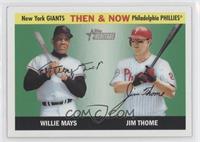 Willie Mays, Jim Thome [EX to NM]