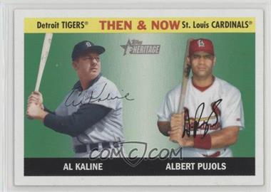 2004 Topps Heritage - Then & Now #TN2 - Al Kaline, Albert Pujols [Noted]