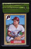 Darren Daulton (1987) [BAS Beckett Auth Sticker] #/269