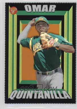 2004 Topps Pristine - [Base] - Gold Refractor #166 - Omar Quintanilla /41