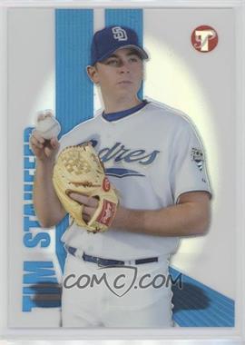 2004 Topps Pristine - [Base] - Uncirculated Refractor #182 - Tim Stauffer /999