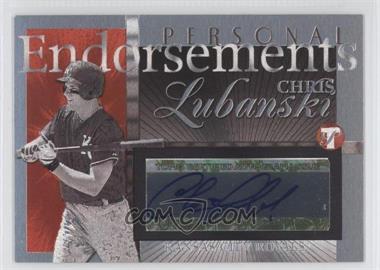 2004 Topps Pristine - Personal Endorsements Autographs #PEA-CL - Chris Lubanski