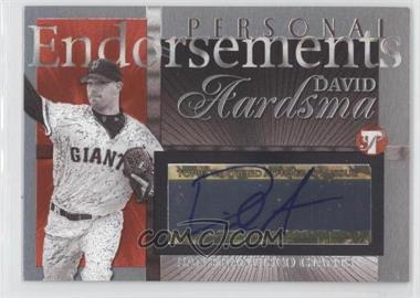 2004 Topps Pristine - Personal Endorsements Autographs #PEA-DA - David Aardsma