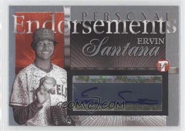 2004 Topps Pristine - Personal Endorsements Autographs #PEA-ES - Ervin Santana