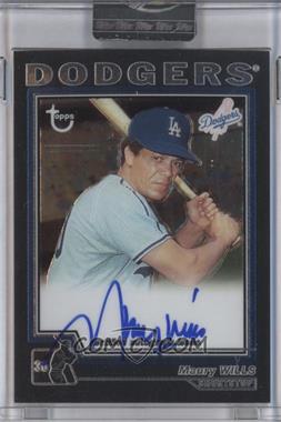 2004 Topps Retired Signature Edition - Autographs #TA-MW - Maury Wills