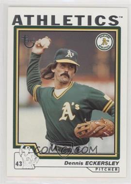 2004 Topps Retired Signature Edition - [Base] #68 - Dennis Eckersley