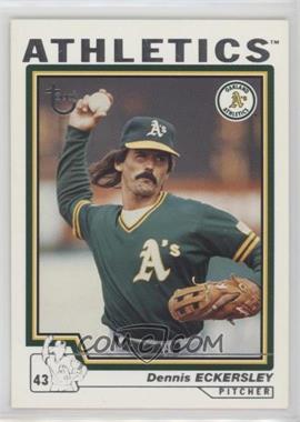 2004 Topps Retired Signature Edition - [Base] #68 - Dennis Eckersley