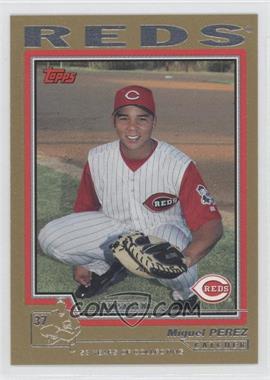 2004 Topps Traded and Rookies - [Base] - Gold #T150 - Miguel Perez /2004