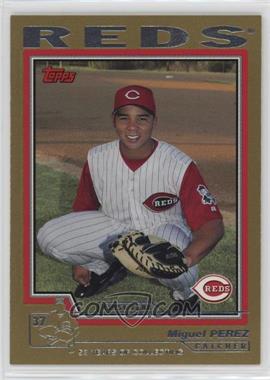2004 Topps Traded and Rookies - [Base] - Gold #T150 - Miguel Perez /2004