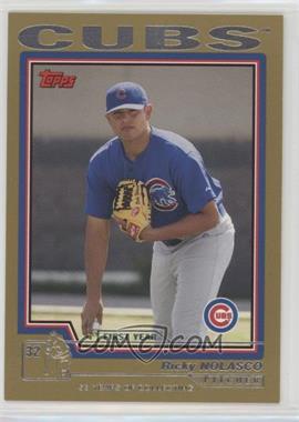 2004 Topps Traded and Rookies - [Base] - Gold #T185 - Ricky Nolasco /2004