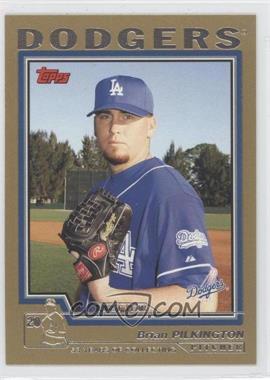 2004 Topps Traded and Rookies - [Base] - Gold #T204 - Brian Pilkington /2004