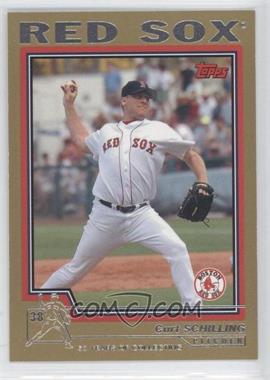 2004 Topps Traded and Rookies - [Base] - Gold #T60 - Curt Schilling /2004