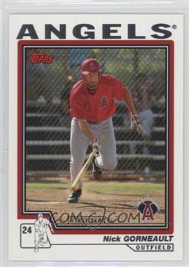 2004 Topps Traded and Rookies - [Base] #T163 - Nick Gorneault