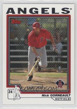 2004 Topps Traded and Rookies - [Base] #T163 - Nick Gorneault