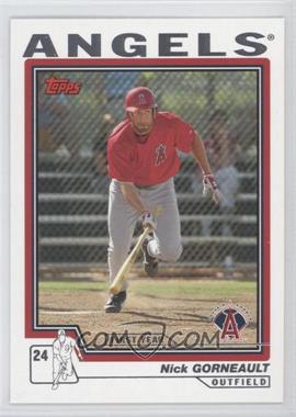 2004 Topps Traded and Rookies - [Base] #T163 - Nick Gorneault