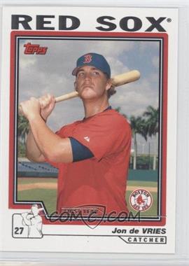 2004 Topps Traded and Rookies - [Base] #T218 - Jon DeVries