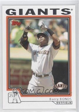 2004 Topps Traded and Rookies - [Base] #T221 - Barry Bonds
