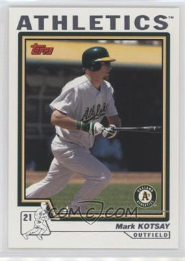 2004 Topps Traded and Rookies - [Base] #T32 - Mark Kotsay