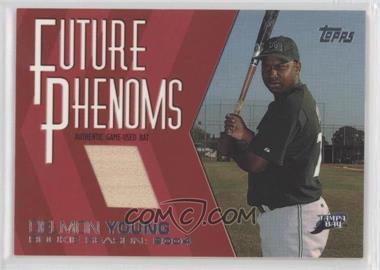 2004 Topps Traded and Rookies - Future Phenoms Relics #FP-DY - Delmon Young