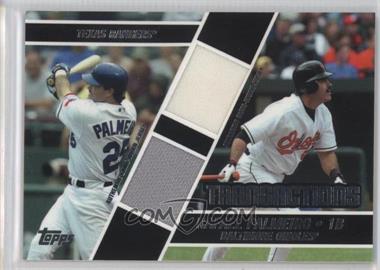 2004 Topps Traded and Rookies - Transactions Dual Relics #DTT-RP - Rafael Palmeiro