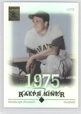 2004 Topps Tribute Hall of Fame - [Base] #16 - Ralph Kiner