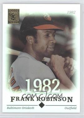 2004 Topps Tribute Hall of Fame - [Base] #80 - Frank Robinson