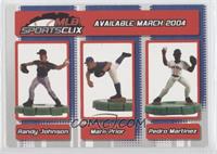 Randy Johnson, Mark Prior, Pedro Martinez