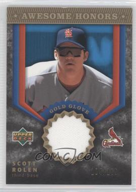 2004 Upper Deck - Awesome Honors - Gold Jerseys #AH-SR - Scott Rolen /165