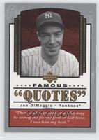 Joe DiMaggio