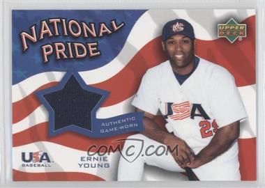 2004 Upper Deck - National Pride Series 2 - Jerseys #NPJ-EY - Ernie Young