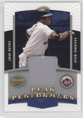 2004 Upper Deck - Peak Performers Jerseys #PP-JR - Jose Reyes