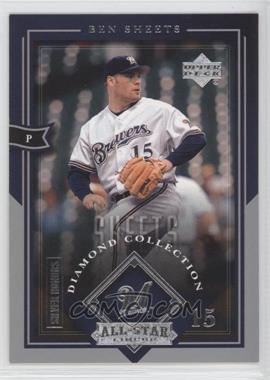 2004 Upper Deck Diamond Collection All-Star Lineup - [Base] - Honors Silver #46 - Ben Sheets