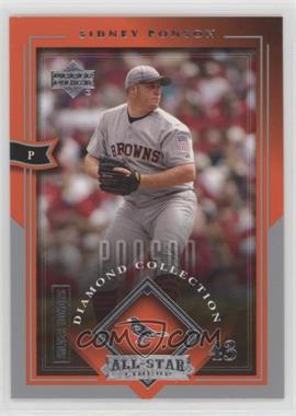 2004 Upper Deck Diamond Collection All-Star Lineup - [Base] - Honors Silver #75 - Sidney Ponson