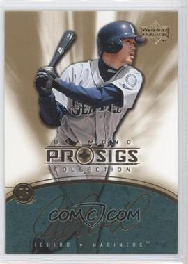 2004 Upper Deck Diamond Collection Pro Sigs - [Base] - Gold #42 - Ichiro