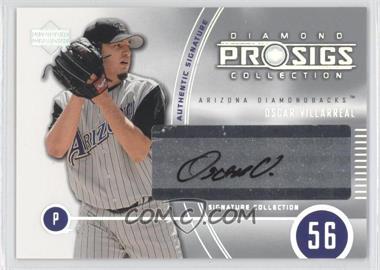 2004 Upper Deck Diamond Collection Pro Sigs - [Base] #221 - Oscar Villarreal