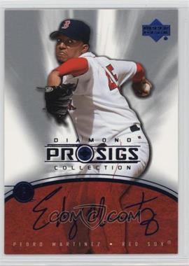 2004 Upper Deck Diamond Collection Pro Sigs - [Base] #27 - Pedro Martinez (Edgar Martinez Signature)