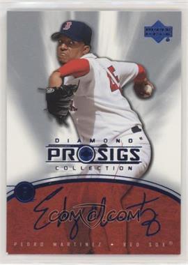 2004 Upper Deck Diamond Collection Pro Sigs - [Base] #27 - Pedro Martinez (Edgar Martinez Signature)