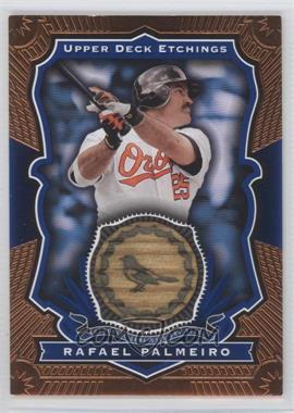 2004 Upper Deck Etchings - Baseball Etching Bats - Blue #BE-RP - Rafael Palmeiro