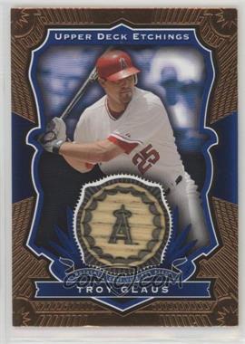 2004 Upper Deck Etchings - Baseball Etching Bats - Blue #BE-TG - Troy Glaus