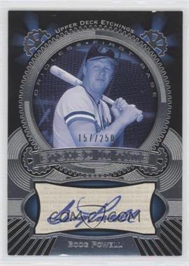 2004 Upper Deck Etchings - Etched in Time Autographs - Blue Ink #ET-PO - Boog Powell /250 [EX to NM]