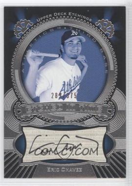 2004 Upper Deck Etchings - Etched in Time Autographs #ET-EC - Eric Chavez /375